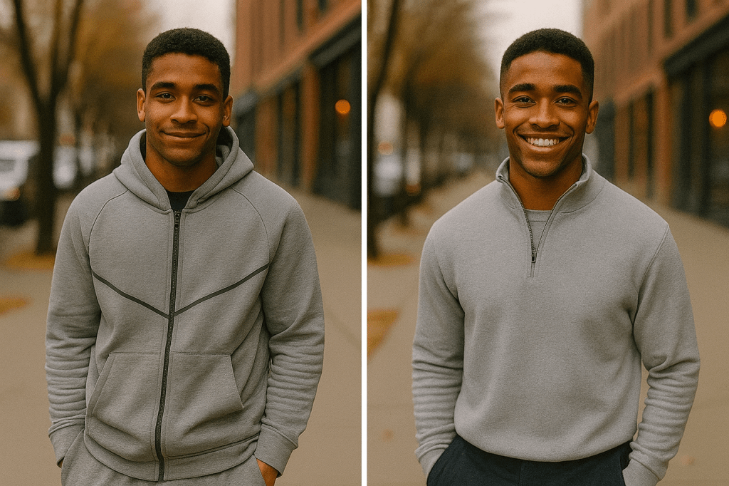 Nike Tech to Quarter Zip